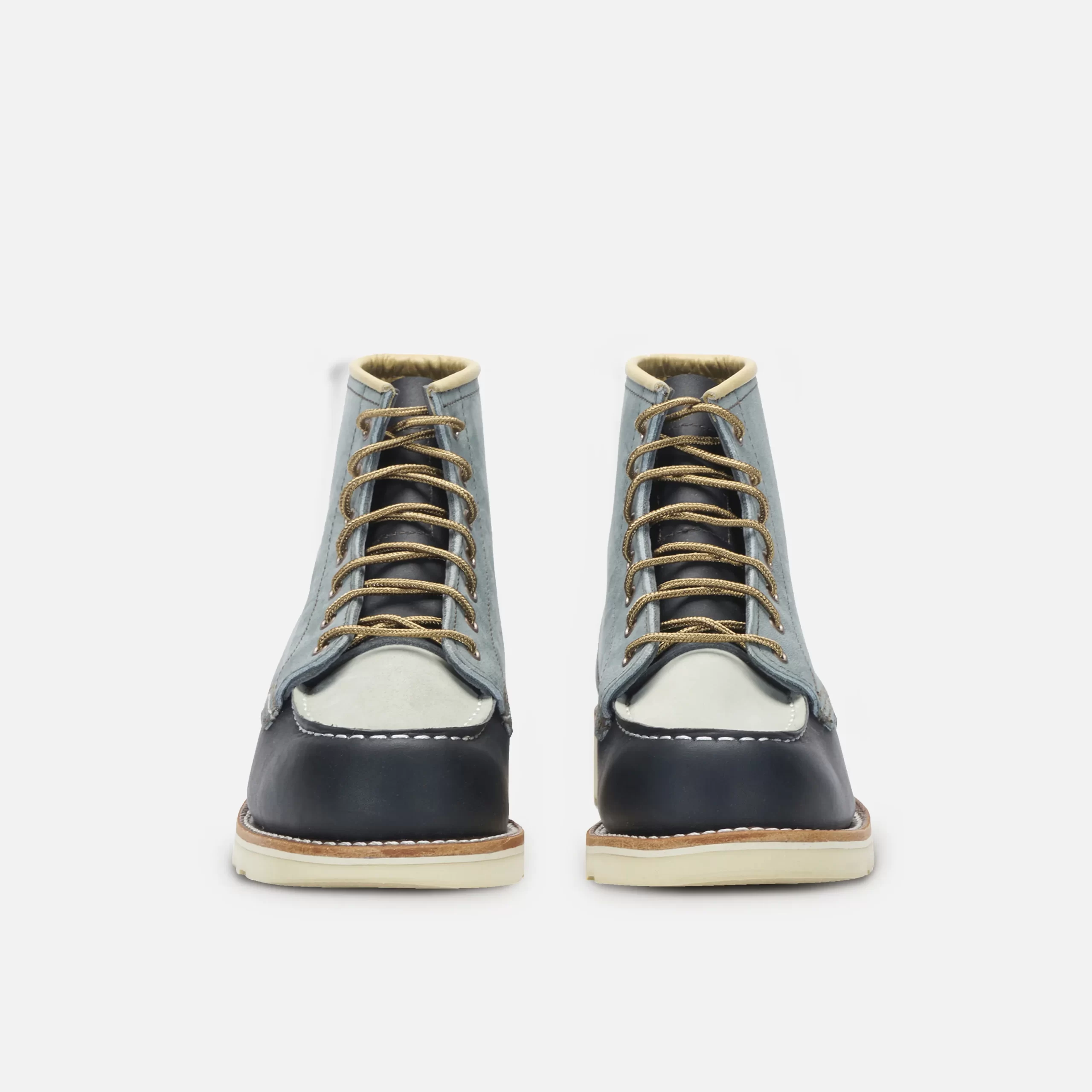 Classic Moc® & THE GREAT. Women's Short Boot in Multi Indigo - Image 2