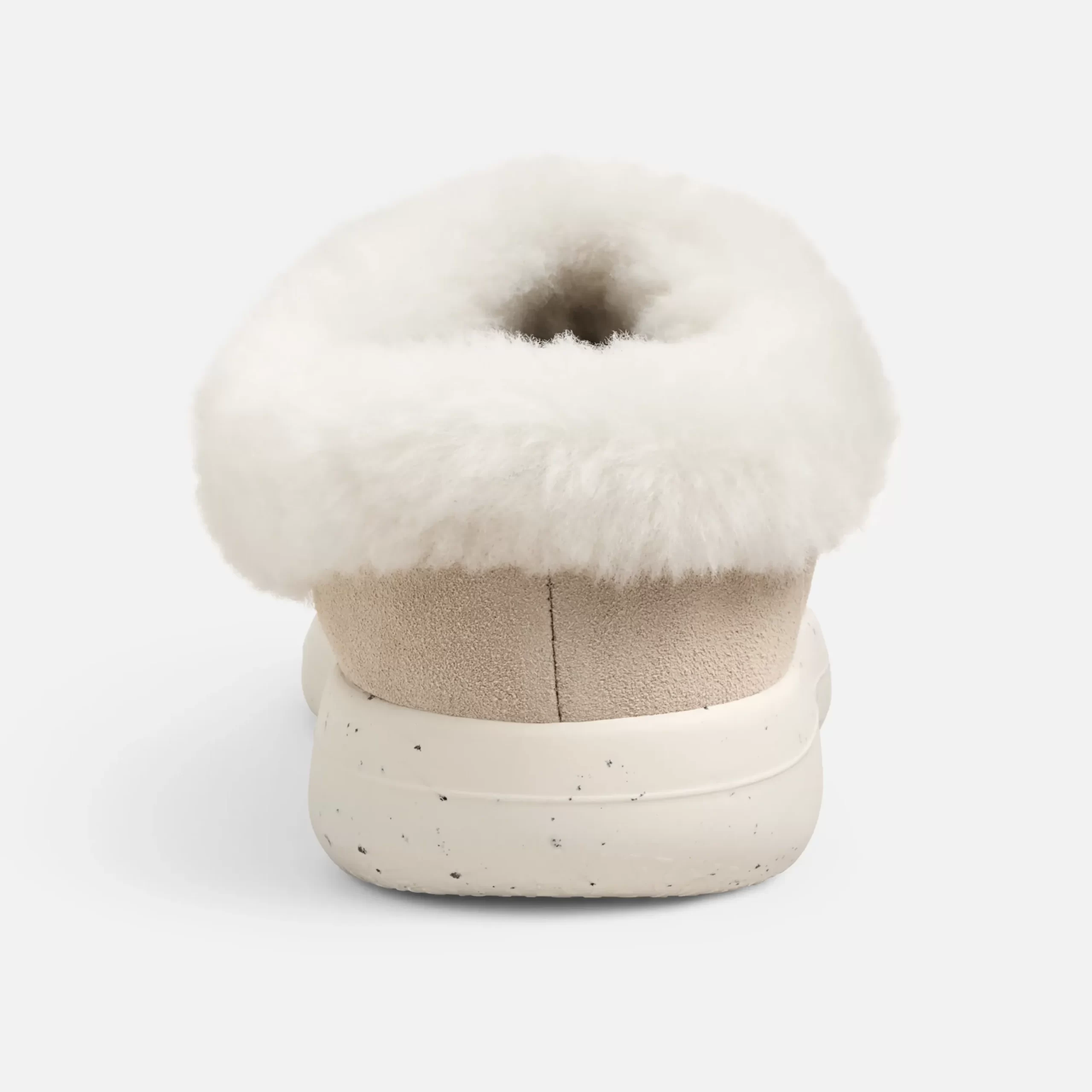 Drift Women's Suede Slip-On in Cream - Image 4