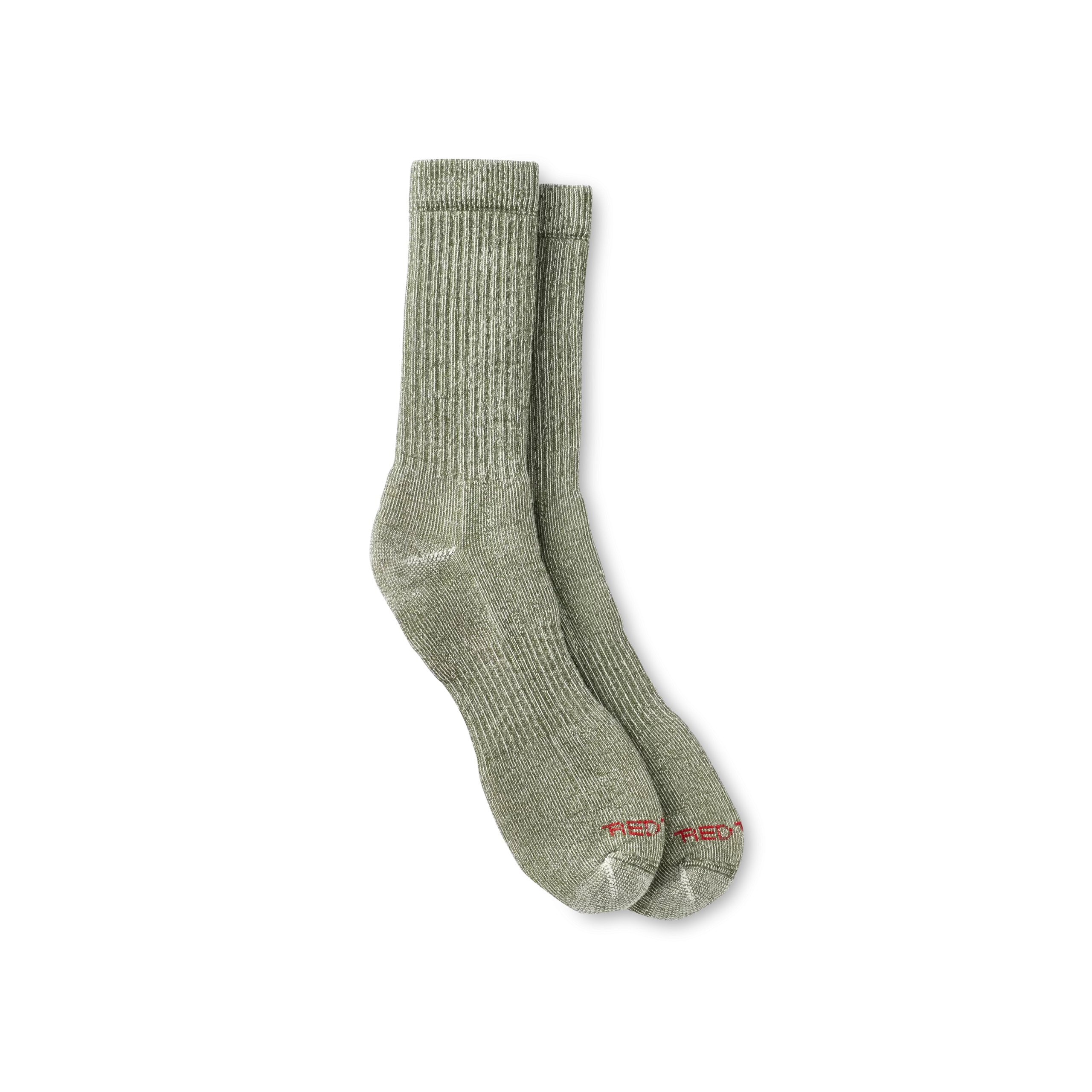 Full Crew Socks  Unisex Full Crew Socks in Olive