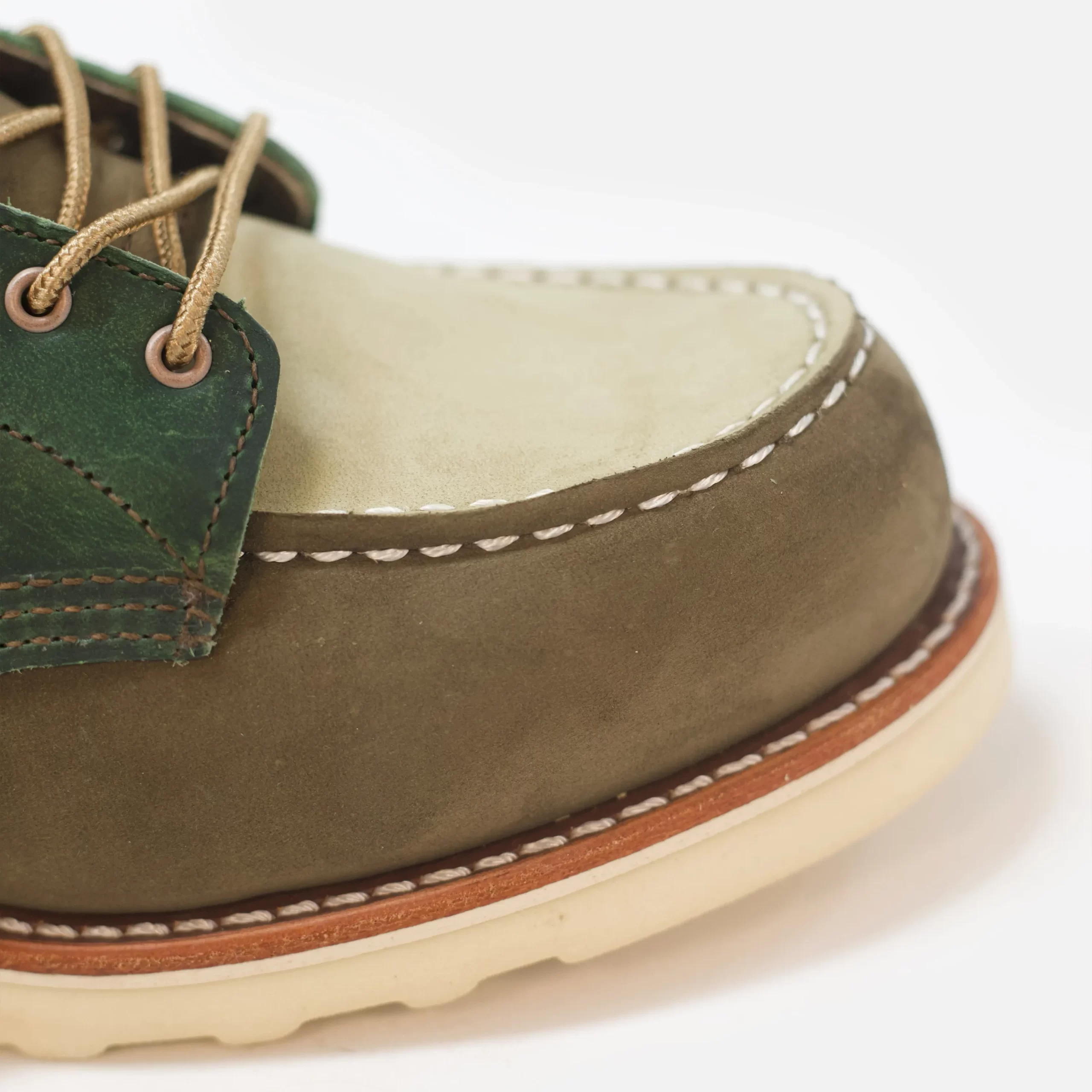 Classic Moc® & THE GREAT. Women's Short Boot in Multi Army - Image 4