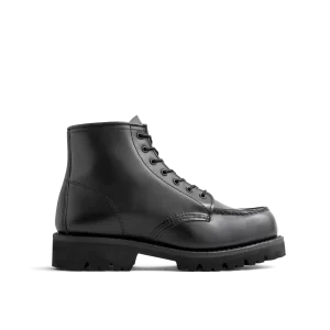 Porter Moc  Women's Porter Moc in Black Boundary Leather