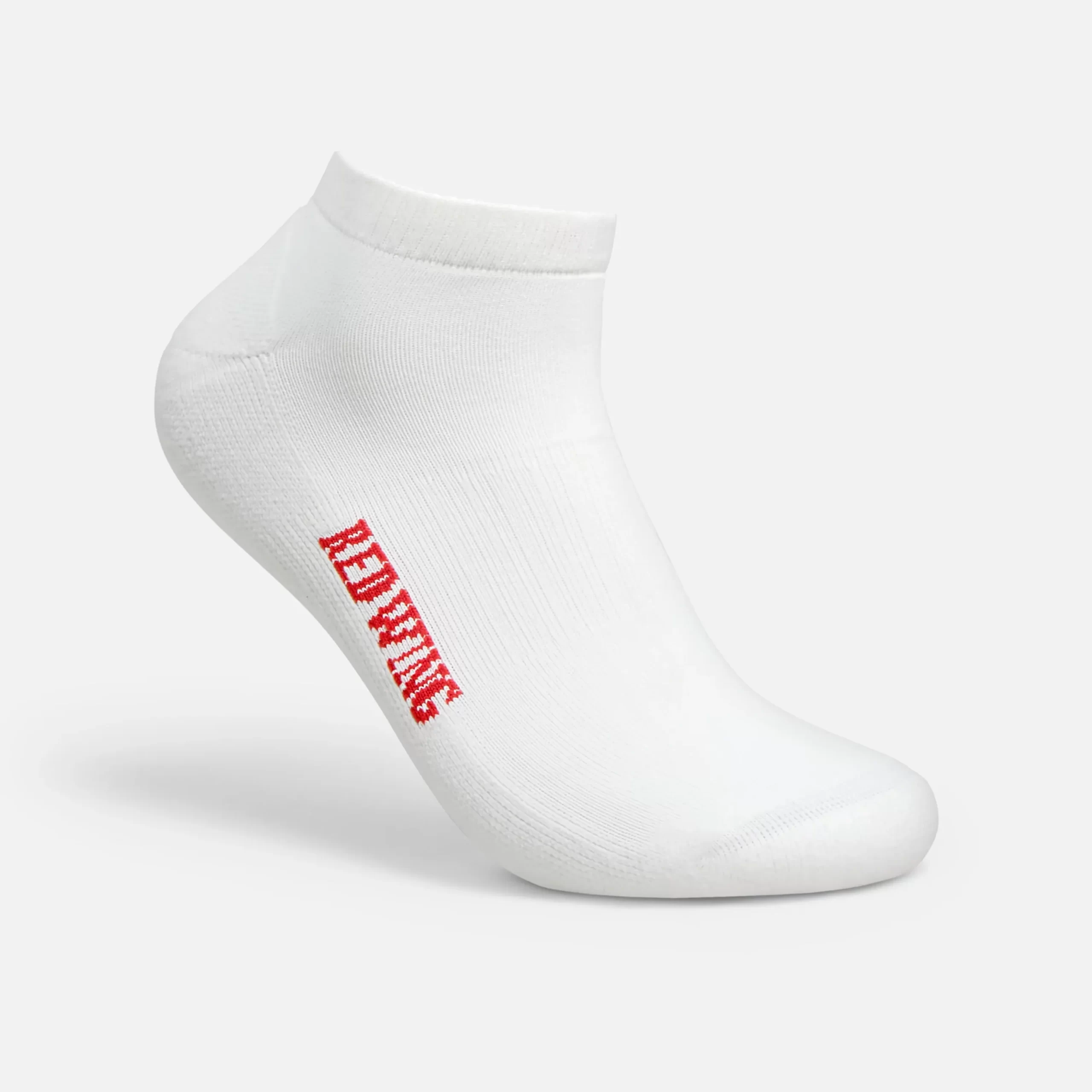 Nilit™ Breeze Cooling Light Weight Low Cut Unisex Breeze Nylon Low Cut Crew Sock in White - Image 2