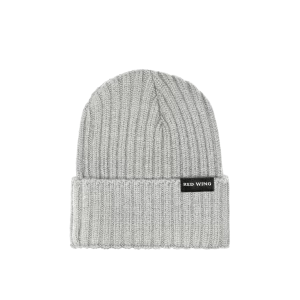 Shaniko Wool Rib Hat  Unisex Wool Hat in Heather Gray