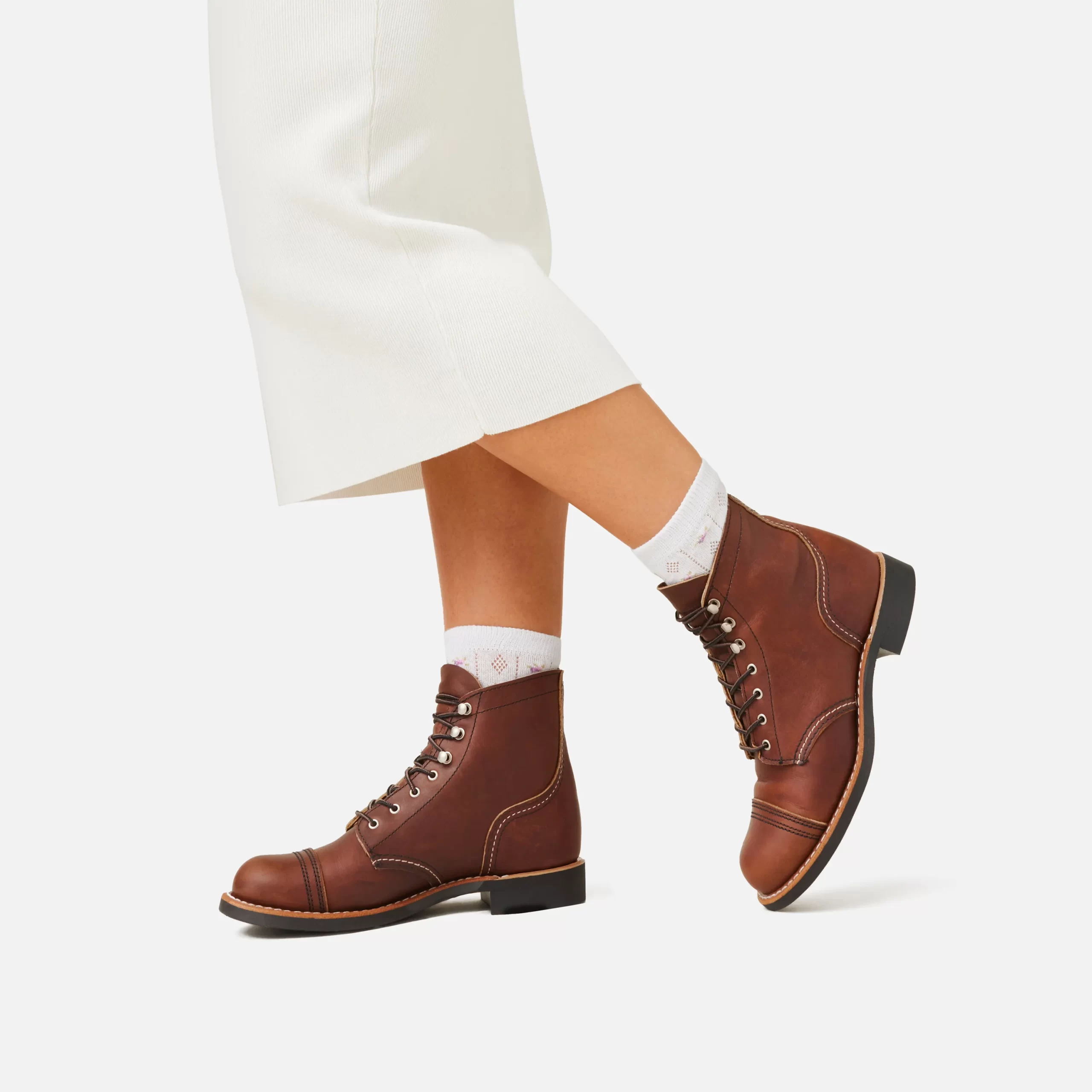 Iron Ranger® Women's Short Boot in Amber Harness Leather - Image 2