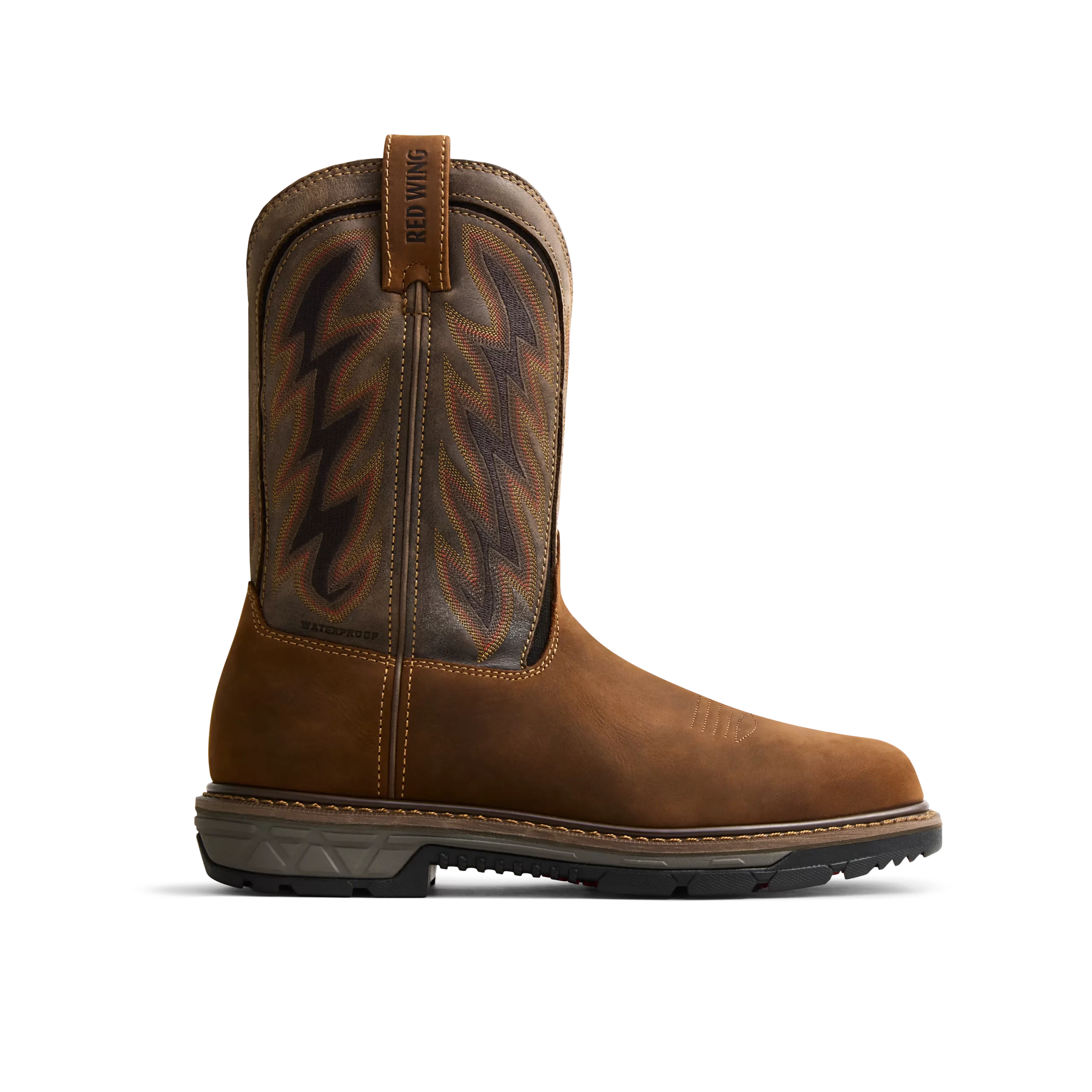 Rio Flex Men's 11-inch Waterproof, Safety Toe Pull-On Boot