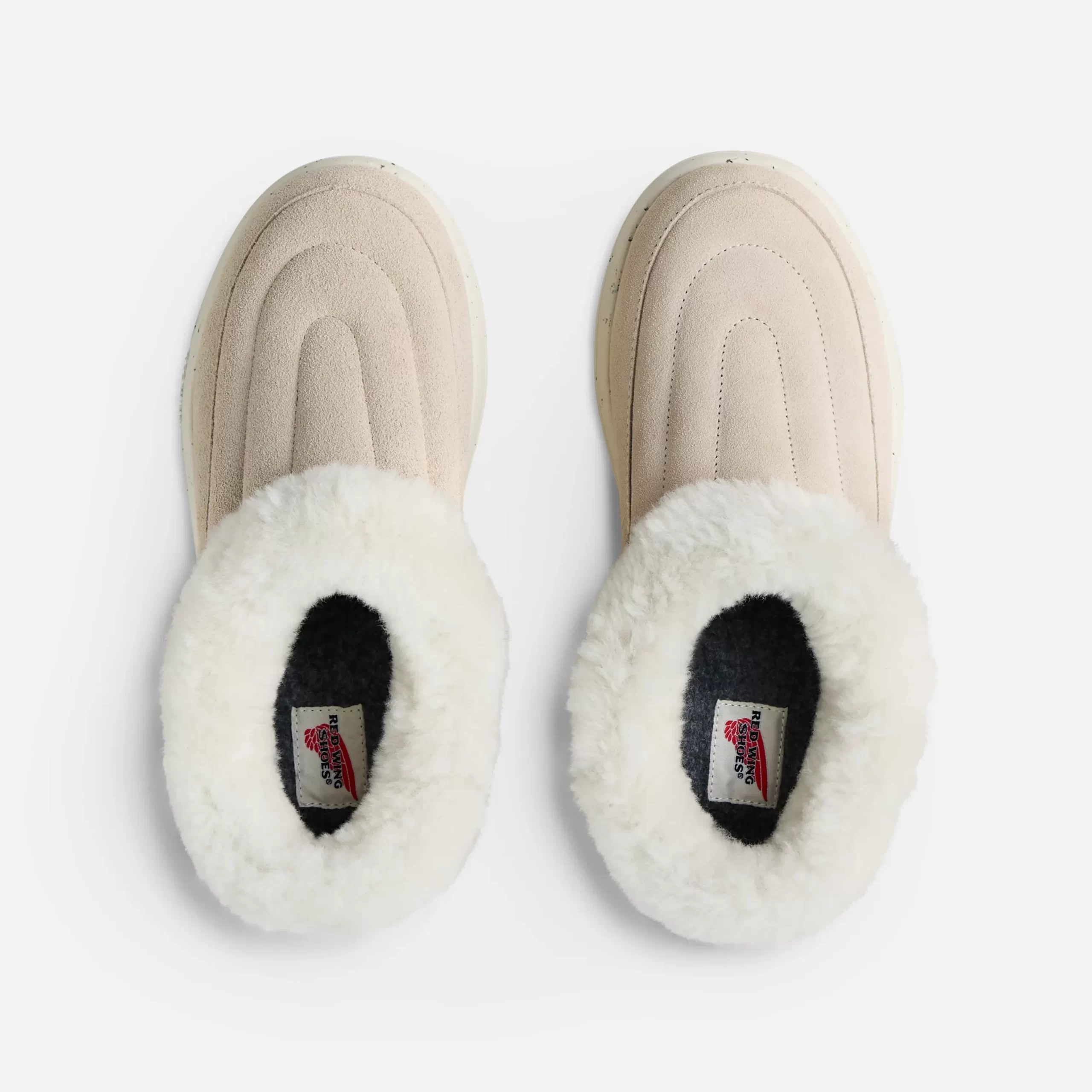 Drift Women's Suede Slip-On in Cream - Image 2
