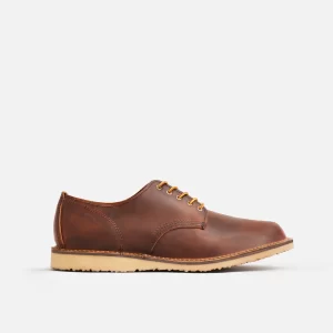 Weekender Oxford  Men's Oxford in Copper Rough & Tough Leather