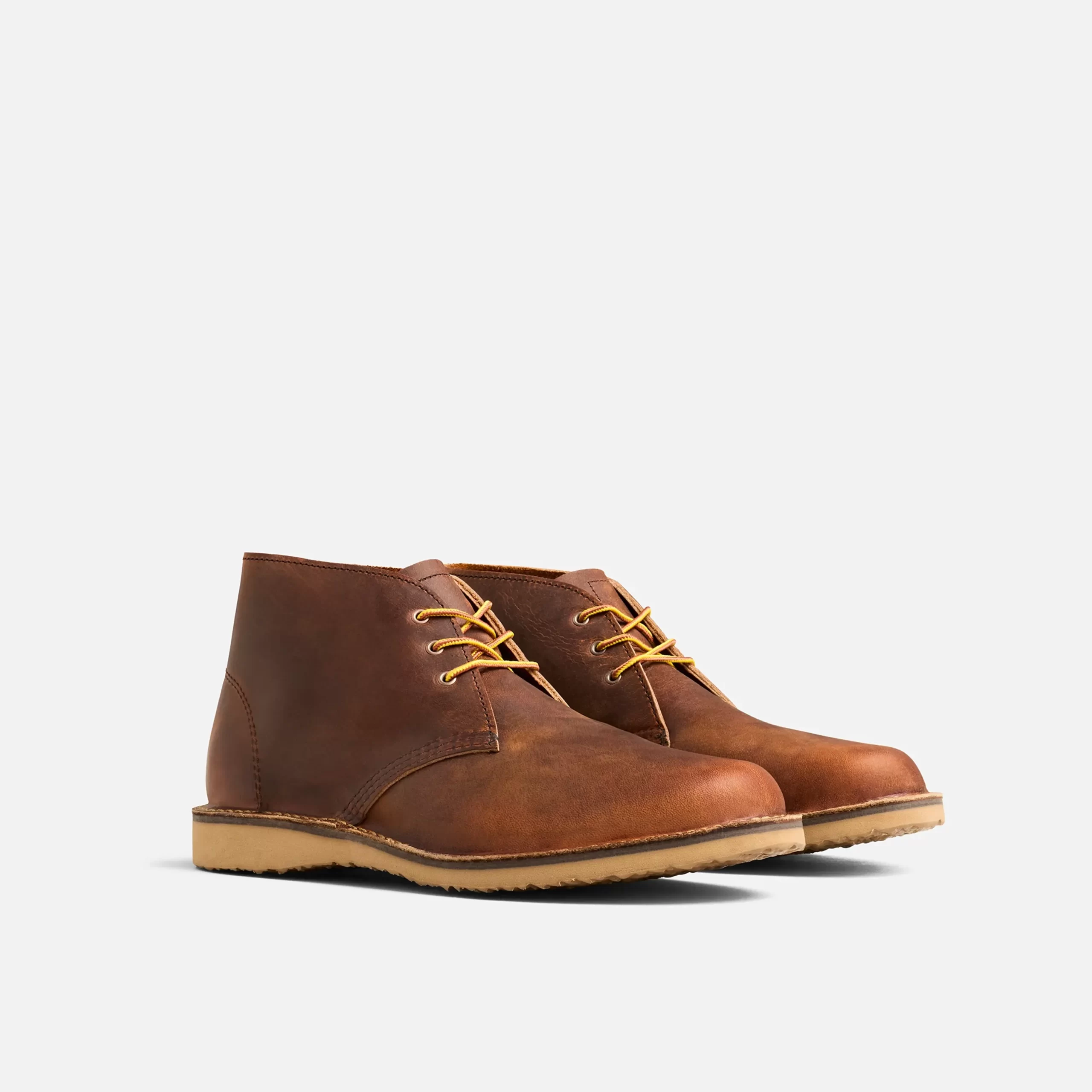 Weekender Chukka Men's Chukka in Copper Rough & Tough Leather - Image 2