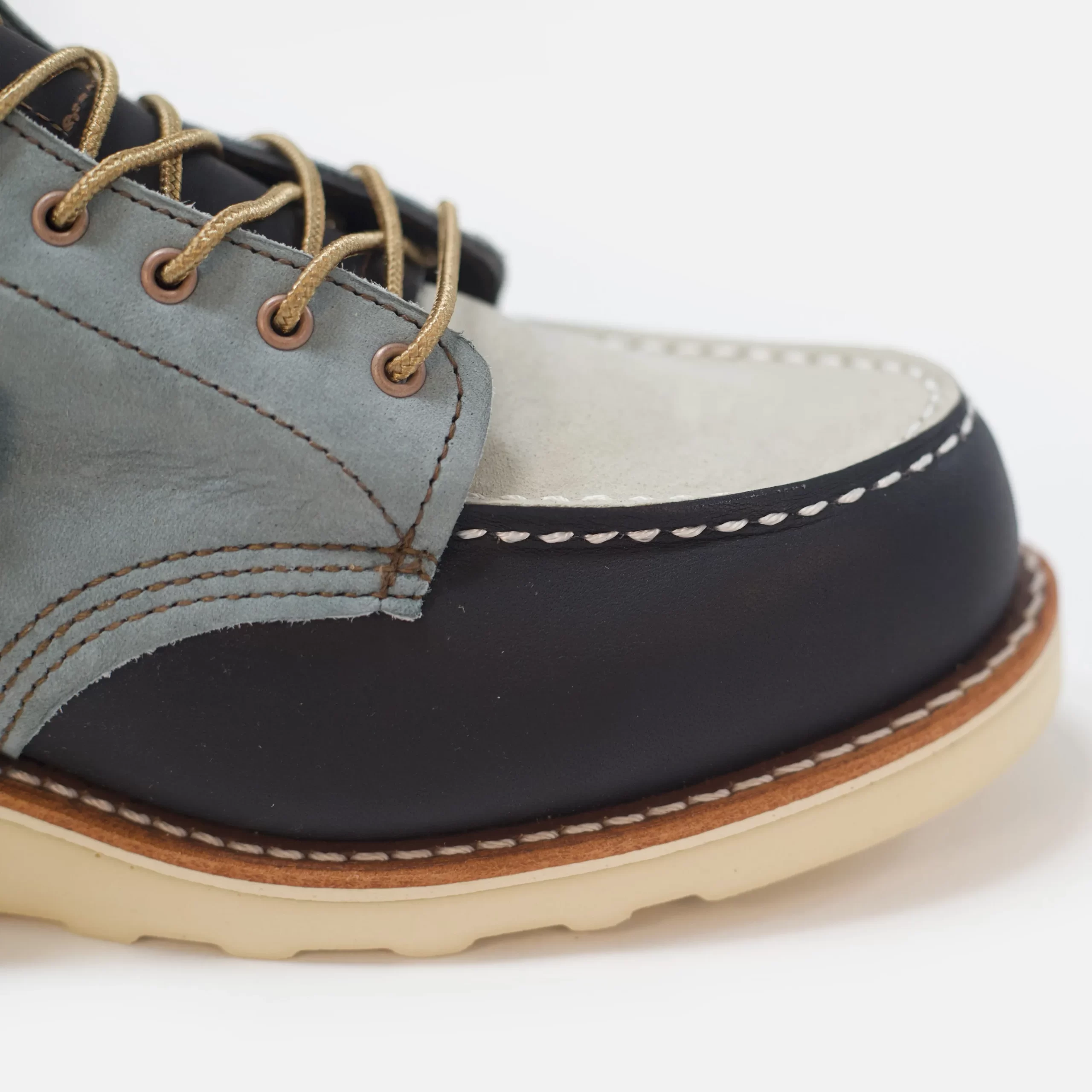 Classic Moc® & THE GREAT. Women's Short Boot in Multi Indigo - Image 5