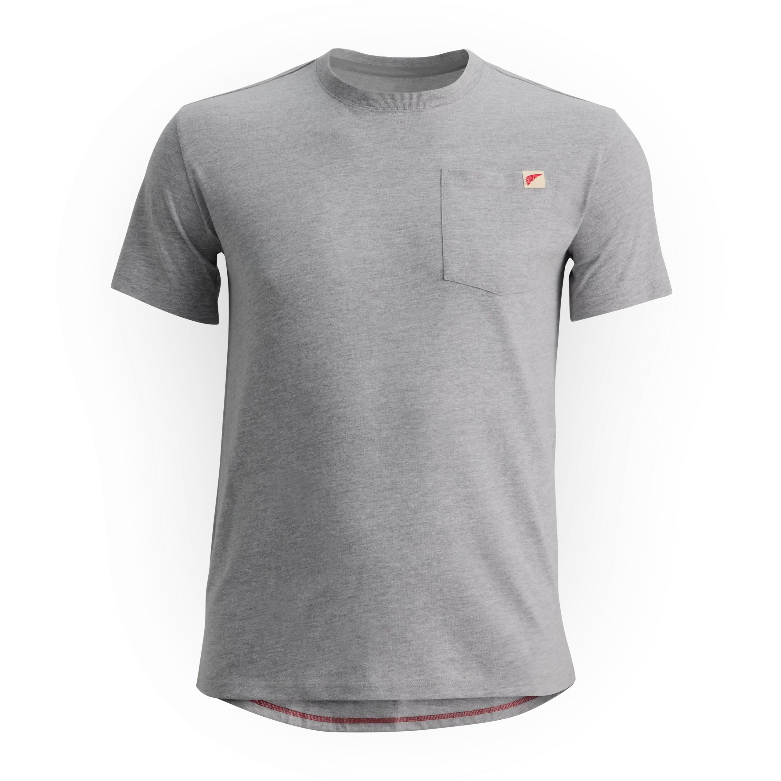Short Sleeve Pocket T-Shirt Men's Short Sleeve T-Shirt in Dark Gray