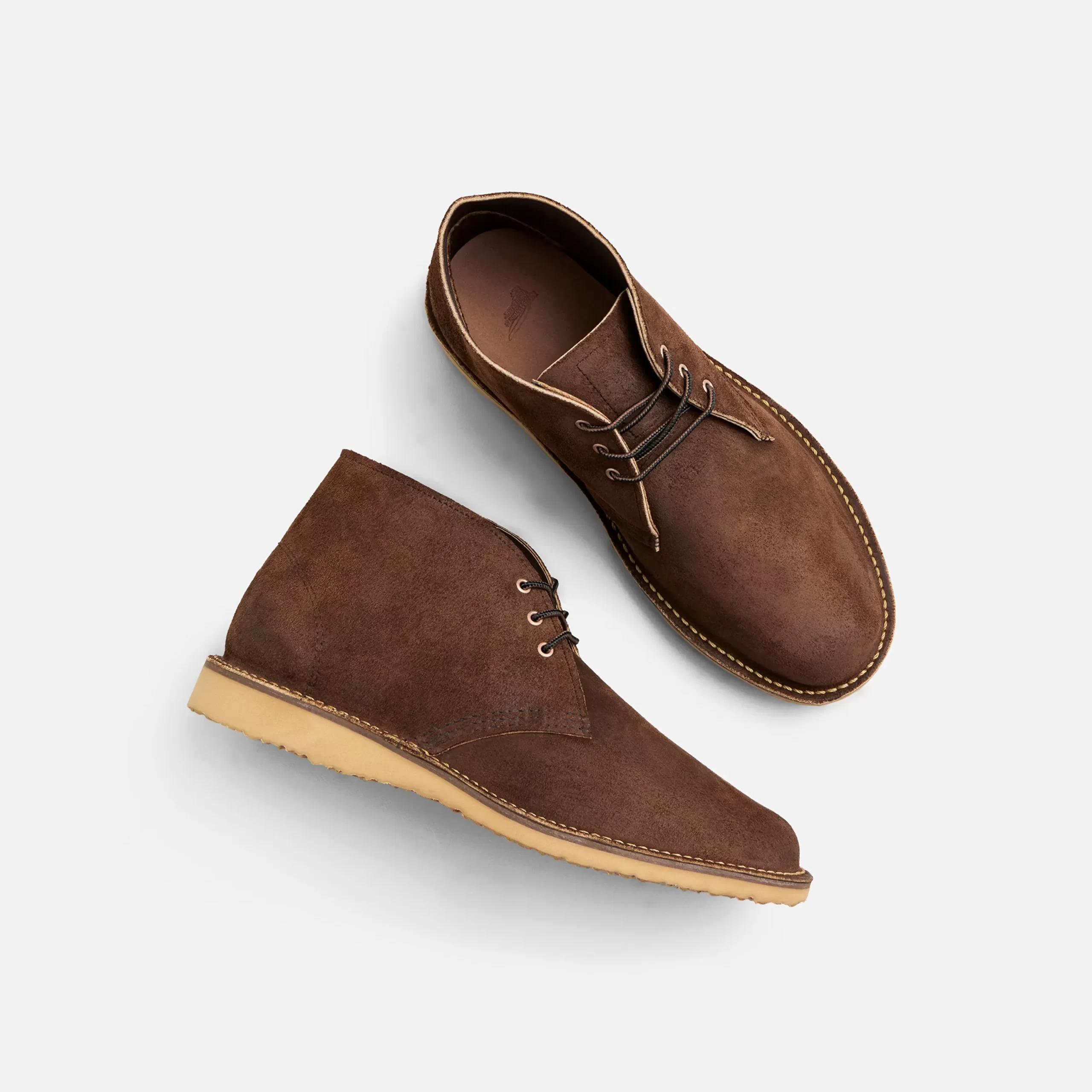 Weekender Chukka  Men's Chukka in Chocolate Muleskinner Leather - Image 7