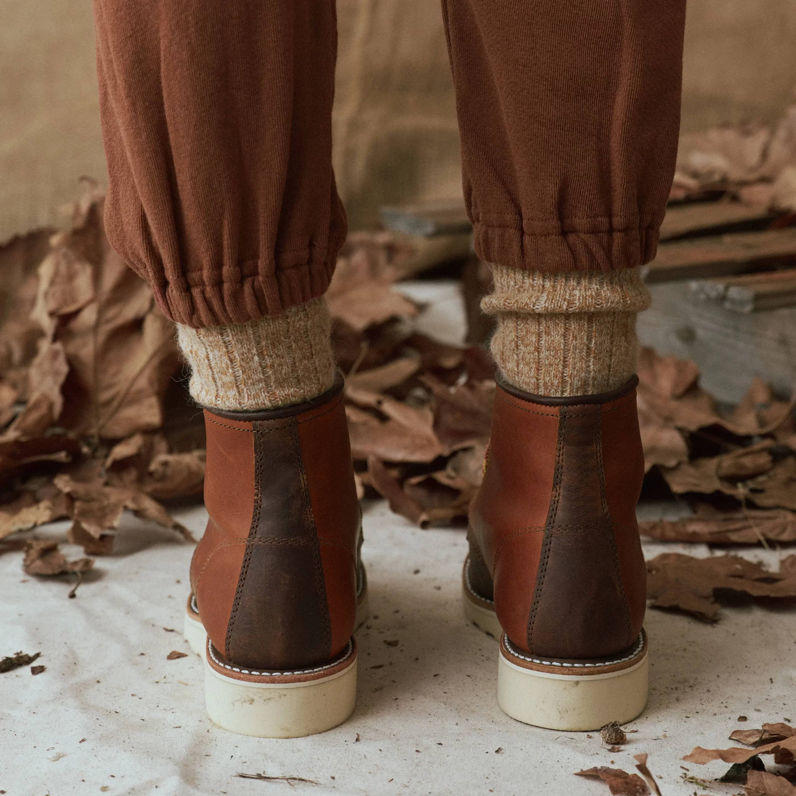 Classic Moc&reg; & THE GREAT.  Women's Short Boot in Multi Brown - Image 7